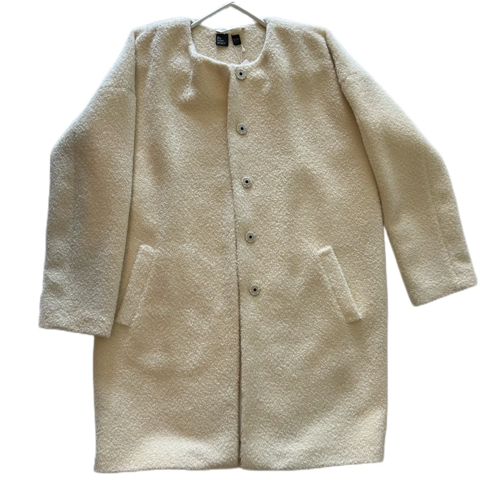 Eileen Fisher Suri Alpaca- Blend Cocoon Coat